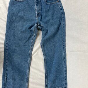 L.L.Bean Women Size 10 Petite Original Fit High-Waisted Relaxed  Jeans